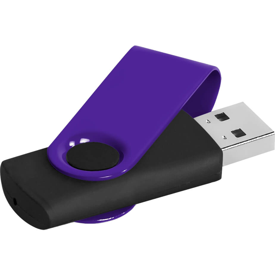 Axis Gyro Black Flash Drive 32gb Brandability 
